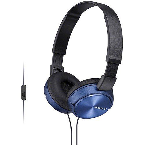 Photo 1 of Sony MDRZX310AP/L ZX Series Headband Stereo Headset, Blue