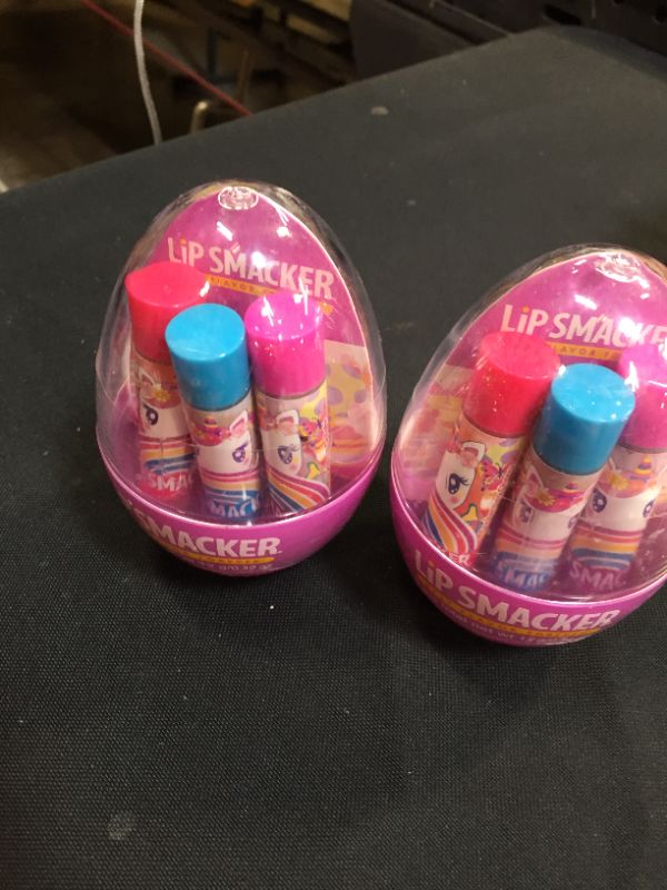 Photo 2 of Lip Smacker Easter Trio Egg - O&B Unicorn - 0.42oz 2 Pack