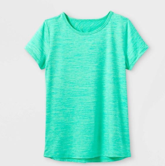 Photo 1 of Girls' Short Sleeve Twist-Back Studio T-Shirt - All in Motion™ SIZE XL

