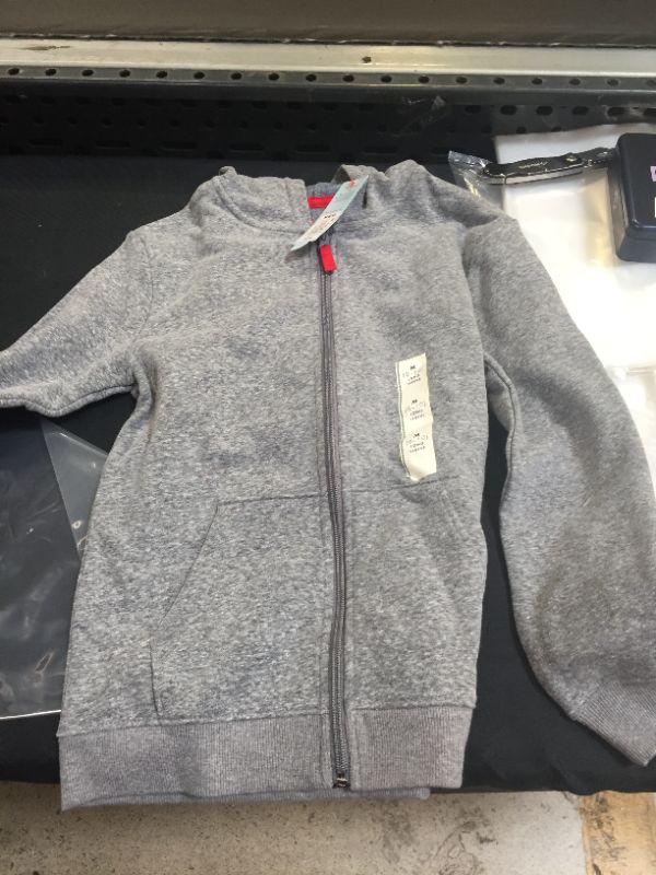 Photo 2 of Boys' Fleece Zip-Up Hoodie - Cat & Jack™- SIZE M 

