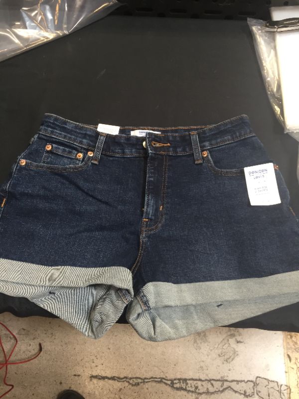 Photo 2 of DENIZEN® from Levi's® Women's High-Rise 3" Jean Shorts SIZE 8

