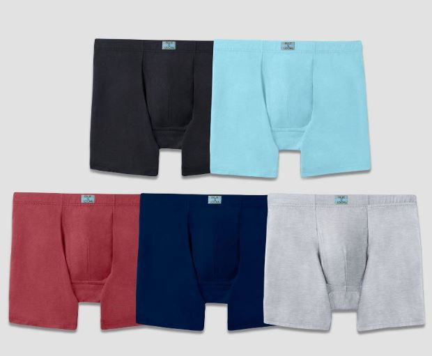 Photo 1 of Fruit of the Loom Select Men's Comfort Supreme Cooling Blend Boxer Briefs 5pk - Colors May Vary

