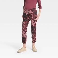 Photo 1 of Match Back Maternity Jogger Pants - Isabel Maternity by Ingrid & Isabel Burgundy Size M
