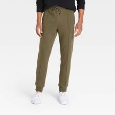 Photo 1 of Men's Pintuck Jogger Pants - Goodfellow & Co Green Small
