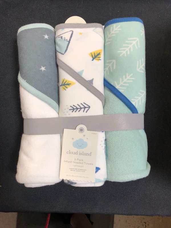 Photo 2 of Baby Boys' 3pk Adventure Hooded Towel - Cloud Island™ Green
box of 6