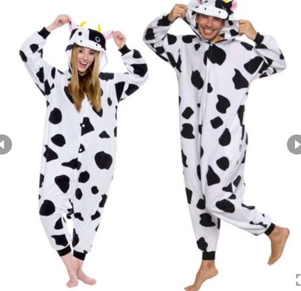 Photo 1 of (Funziez! Bundle) 3 Pack Cow Onesies, ALL SIZE MEDIUM 