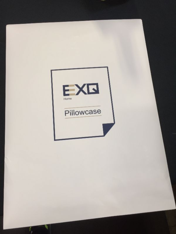 Photo 2 of EXQ Home Silky Satin Pillowcase for Hair and Skin,Soft Grey Pillow Cases Queen Size Set of 2 Satin Pillow Case with Envelope Closure Silver Grey( 20x30 inches)
