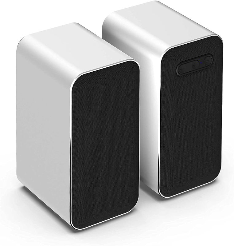 Photo 1 of KEiiD Bluetooth Computer Speakers with Aluminum Housing PC Speakers for Laptop Desktop Gaming Stereo Wireless Speaker
