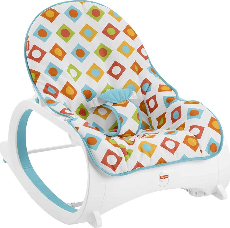 Photo 1 of Fisher-Price Infant-to-Toddler Rocker - Geo Diamonds
