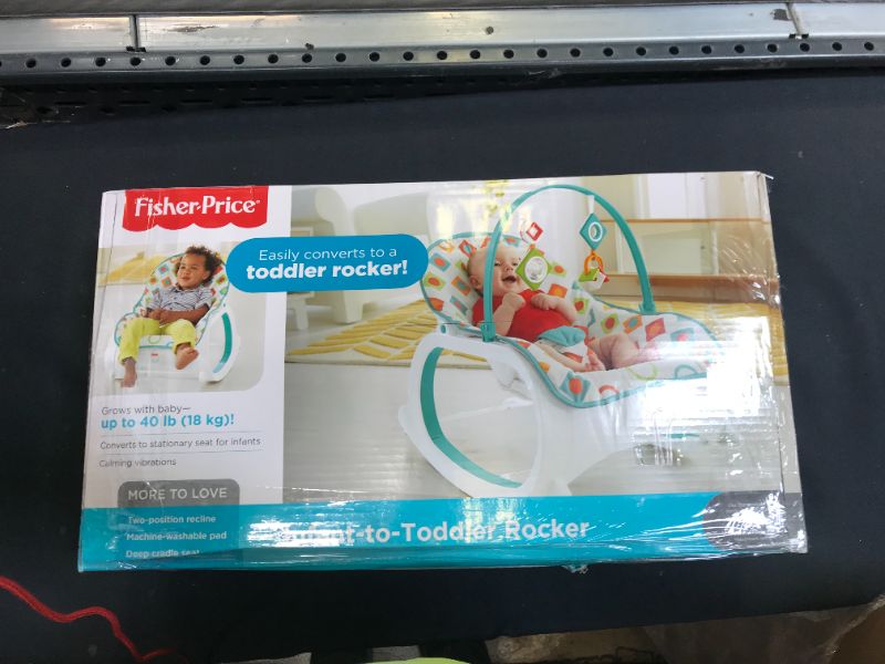 Photo 3 of Fisher-Price Infant-to-Toddler Rocker - Geo Diamonds
