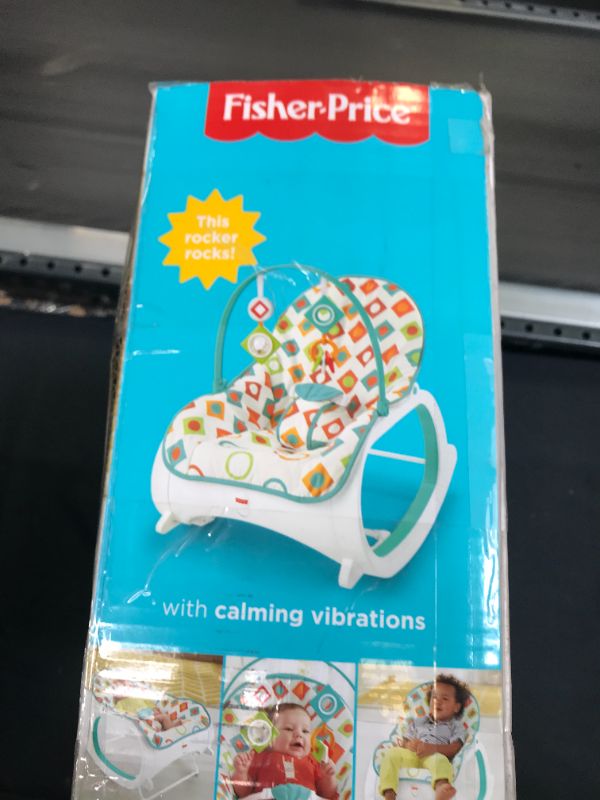 Photo 4 of Fisher-Price Infant-to-Toddler Rocker - Geo Diamonds
