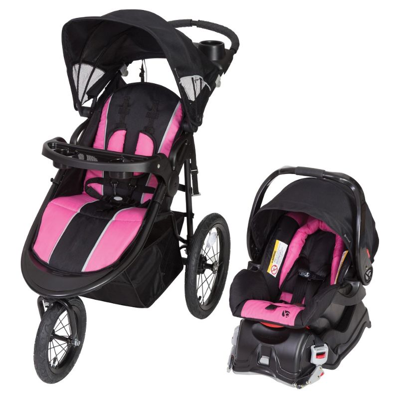 Photo 1 of Baby Trend® Cityscape Jogger Travel System, Rose [ FACTORY SEALED BRAND NEW / BOX HAS MINOR DAMAGE PRODUCT INSIDE IS NOT DAMAGED ] 

