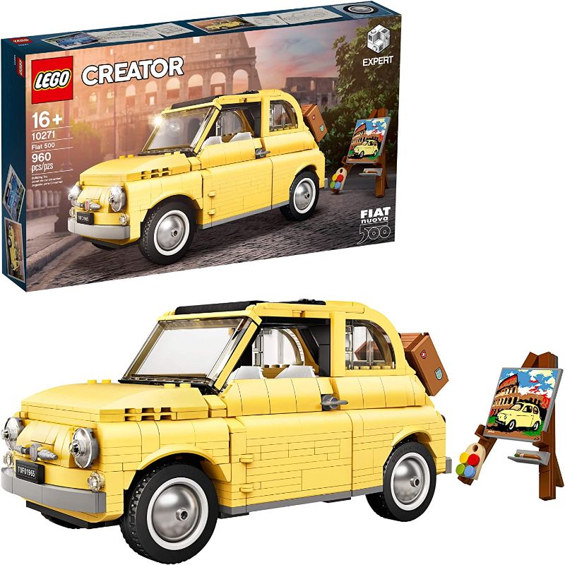 Photo 1 of LEGO Creator Expert Fiat 500 10271 Toy Car Building Set for Adults and Fans of Model Kits Sets Idea (960 Pieces) [ BOX OPENED NOT USED / BAGS INSIDE ARE FACTORY SEALED ] 
