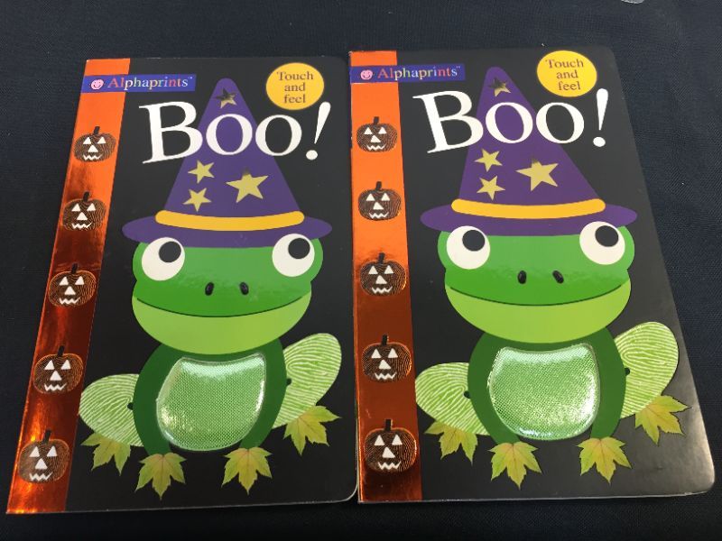 Photo 2 of Alphaprints: Boo!: Touch and Feel -- 2 PACK 