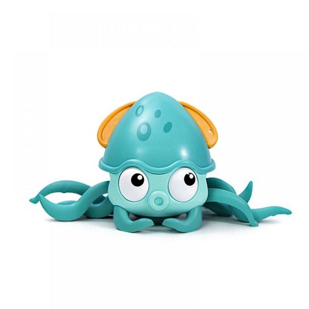 Photo 1 of 2 in 1 octopus toy for bathroom or outdoor / indoor toy with pull, 1-4 years ? blue
