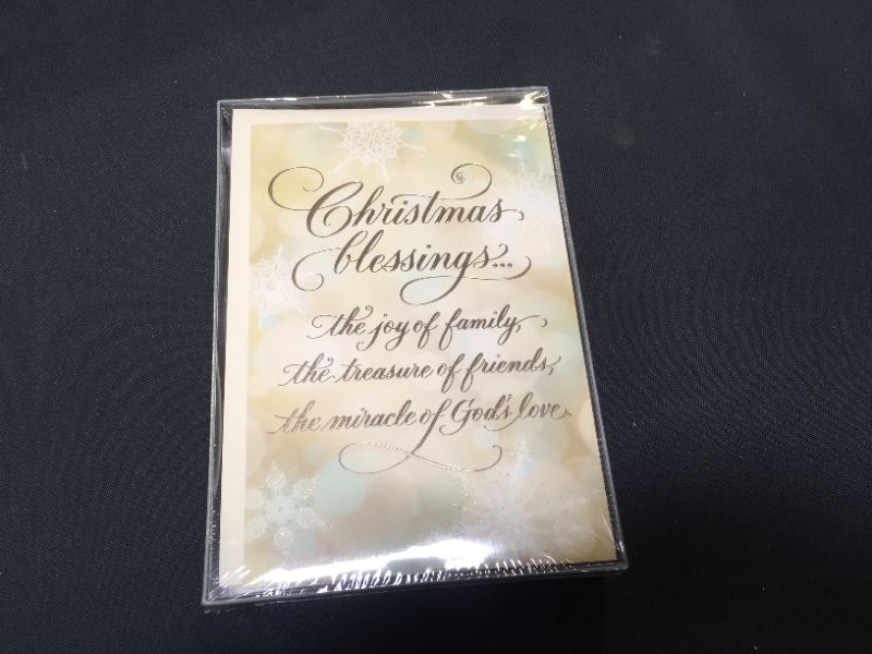 Photo 2 of Hallmark Religious Boxed Christmas Cards, Christmas Blessings (12 Cards and 13 Envelopes)