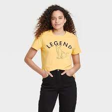 Photo 1 of Women's Mother's Day Disney Lion King Legend Short Sleeve Graphic T-Shirt - Yellow

