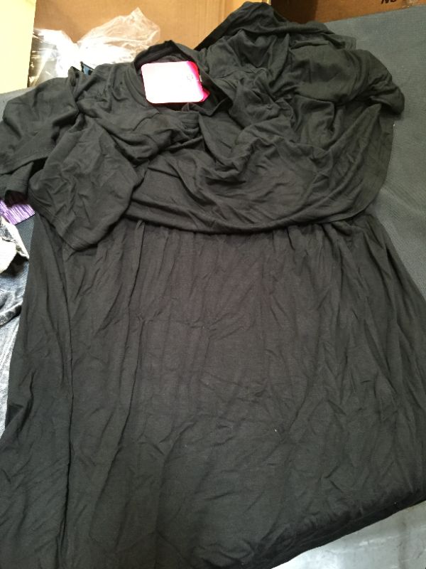 Photo 1 of Maternity Short Sleeve Nursing Dress - Isabel Maternity by Ingrid & Isabel Black small
