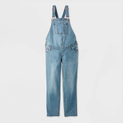 Photo 1 of Denim Maternity Overalls - Isabel Maternity by Ingrid & Isabel™ Medium Blue 4
