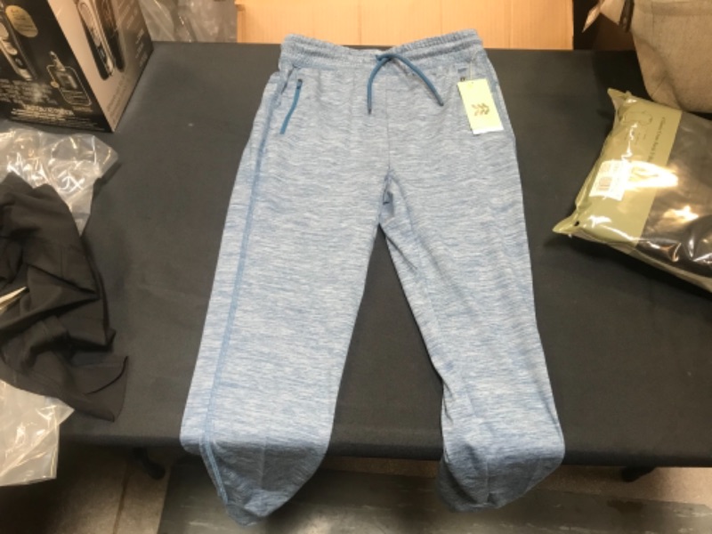 Photo 2 of Boys' Soft Gym Tapered Jogger Pants - All in Motion Blue M