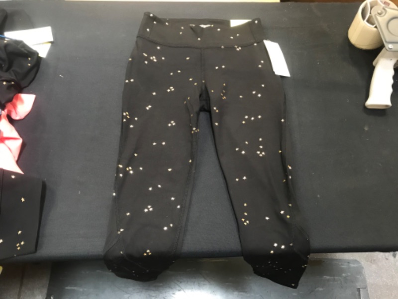 Photo 2 of Girls' Novelty Leggings - All in Motion Black (XL)