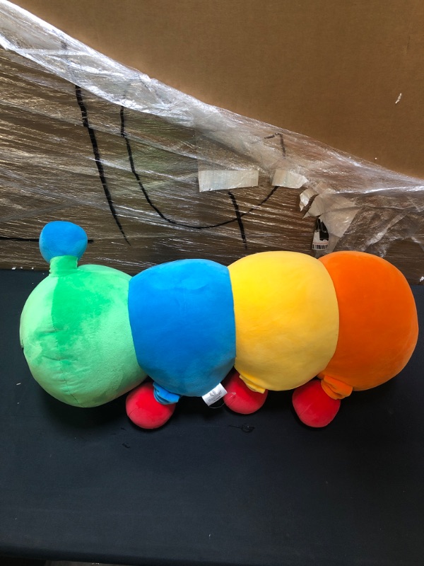 Photo 3 of 2 Scoops FriendsWithYou Happy World Rainbow Worm Plush

