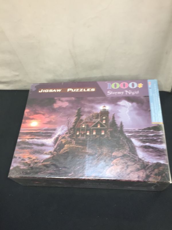 Photo 3 of .Ingooood- Jigsaw Puzzle 1000 Pieces- Tranquil Series-Stormy Night_IG-0925 Entertainment Toys for Adult Special Graduation or Birthday Gift Home Decor…
(factory sealed)