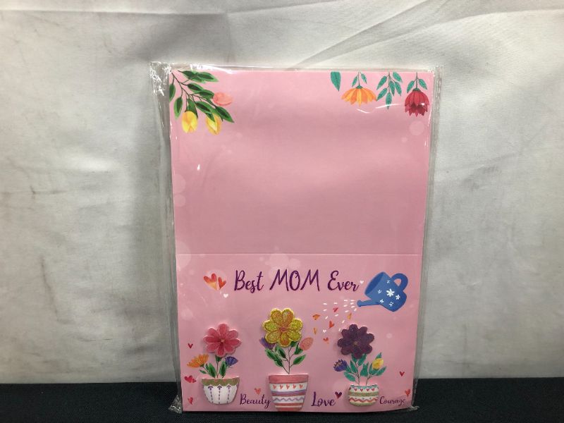 Photo 4 of 2 packs of happy mothers day best mom ever card 