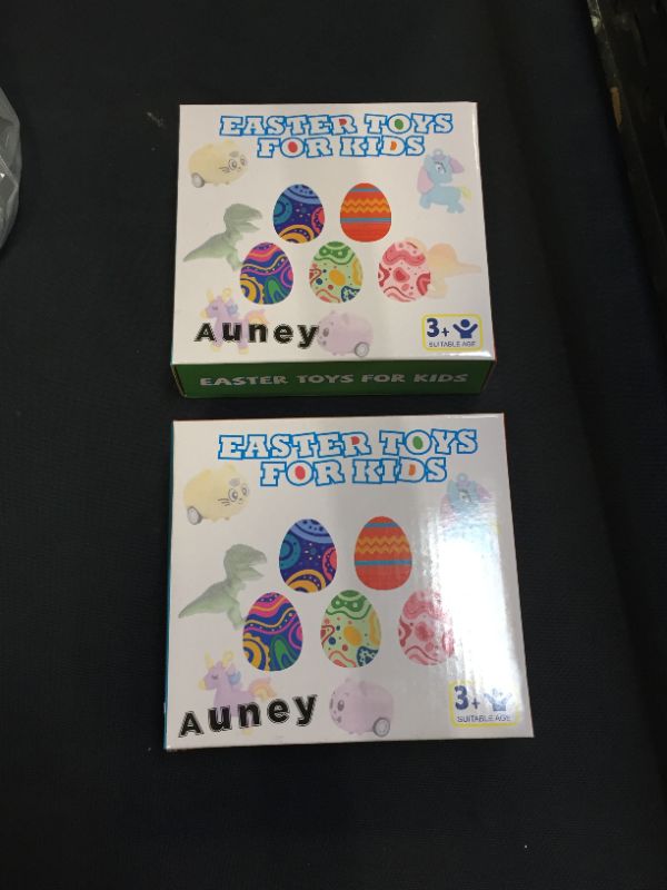 Photo 1 of Auney 12Pcs Prefilled Easter Eggs Filled with Pony Keychains Toys for Kids Easter Party Favors, Easter Basket Stuffer, Pre Filled Easter Eggs, Easter Egg Hunt 2 PK
