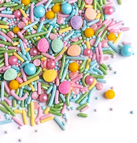 Photo 1 of Sweets Indeed - Easter Sprinkle Mix - Pastel - Gluten-Free Color Sprinkles for Baking - Cupcake and Cake Topper - Egg Hunt - 6.25 ounces- 2 PCK
EXP 02/26/23
