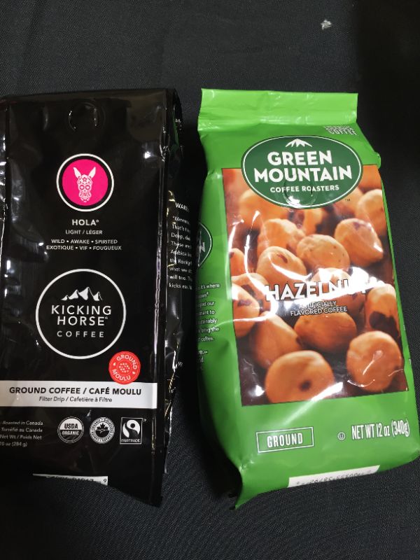 Photo 1 of 2 pack ground coffee  exp 04/2022 - 05/2022