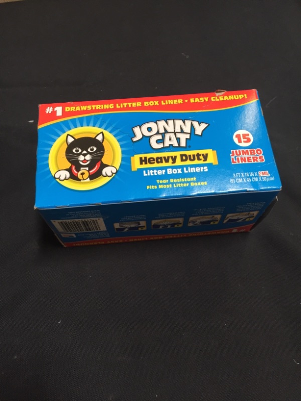 Photo 2 of  Jonny Cat Heavy Duty Drawstring Cat Litter Box Liners