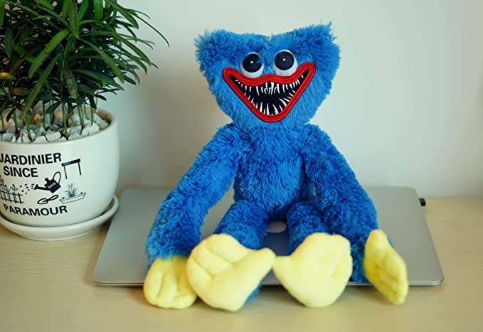 Photo 1 of 15 Inch Christmas Stuffed Doll Monster Doll Horror Plush Toy (Blue)
