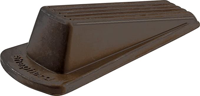 Photo 1 of Shepherd Hardware 9133 Door Stop, 3-Pack, Brown
