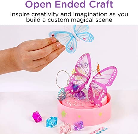 Photo 1 of Creativity for Kids Butterfly Fairy Lights Craft Kit - Makes 1 Butterfly Night Light for Kids
