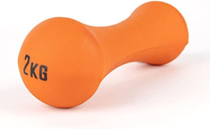 Photo 1 of Phoenix Fitness Dumbbells - Pair of Neoprene Hand and Arm Weights for Exercise, Aerobics, Workout and Training - Ideal for Home, Gym, Studio - Sold AS Pairs, Weights from 2kg -- 4.4lbs ( 2 PACK)