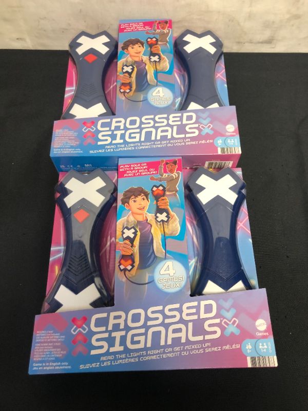 Photo 2 of Crossed Signals Game -- 2 PACK (FACTORY SEALED) 

