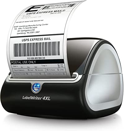Photo 1 of  Dymo LabelWriter 4XL, 4" Labels, 53 Labels/Minute, 7w x 7-3/10d x 5-3/10h --- powers on unble to fully test 