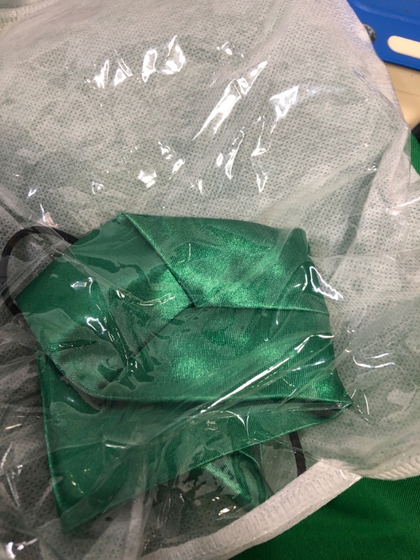 Photo 1 of 5 Piece Boy's Formal Suits Jacket+Vest+Pants+Shirt+Tie Kids Tuxedos Green Size 14
