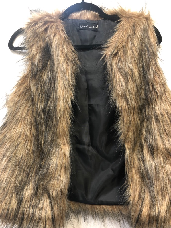 Photo 1 of Womens Vest Fake Fur Size XS-S