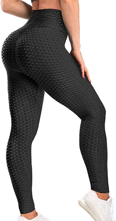 Photo 1 of Jenbou Butt Lifting Anti Cellulite Sexy Leggings for Women High Waisted Yoga Pants Workout Tummy Control Sport Tights ( size : x-large ) 
