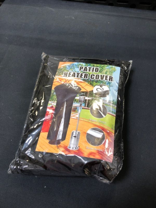 Photo 2 of 210D Patio Heater Covers 89inches Waterproof with Zipper for Outdoor Heater 24 Months Use
