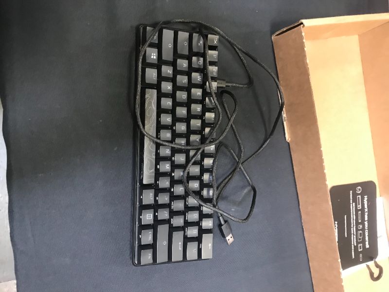 Photo 2 of hyperx keyboard 60% - red switches