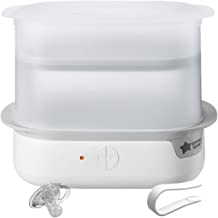 Photo 1 of Tommee Tippee Advanced Steam Electric Sterilizer for Baby Bottles, Kills Viruses* and 99.9% of Bacteria, 5-Minute Sterilization Cycle. Moderate Use, Hair Found on Item. 

