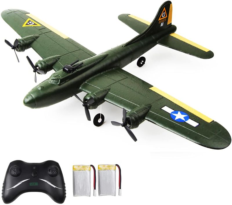 Photo 1 of Epipgale B-17 RC Plane Ready to Fly, Easy to Fly RC Glider for Kids & Beginners, Hobby Remote Control Airplane for Adults, RC Airplanes Jet for Boys
