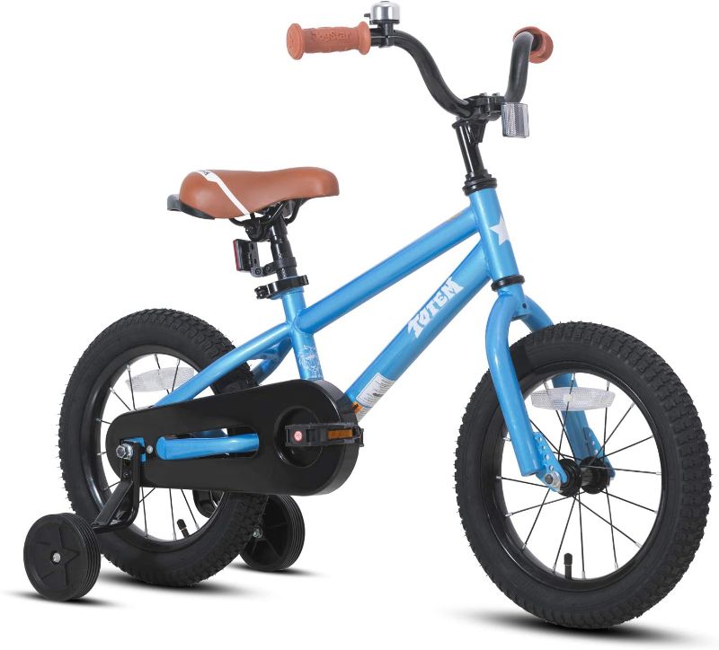 Photo 1 of JOYSTAR Totem Kids Bike for 2-9 Years Old Boys Girls, BMX Style Kid's Bicycles 12 14 16 18 Inch with Training Wheels, 18 Inch Children's Bikes with Kickstand and Handbrake, Multiple Colors
