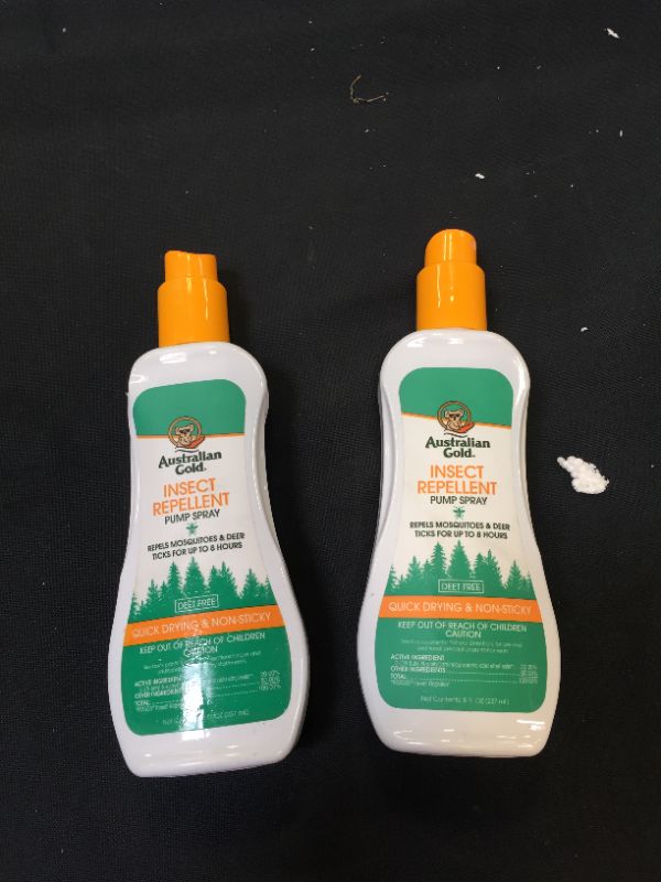 Photo 2 of 2 pack australian gold insect repellent