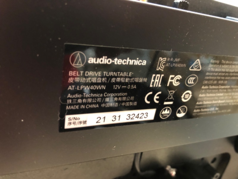 Photo 3 of Audio-Technica - Stereo Turntable - Walnut

