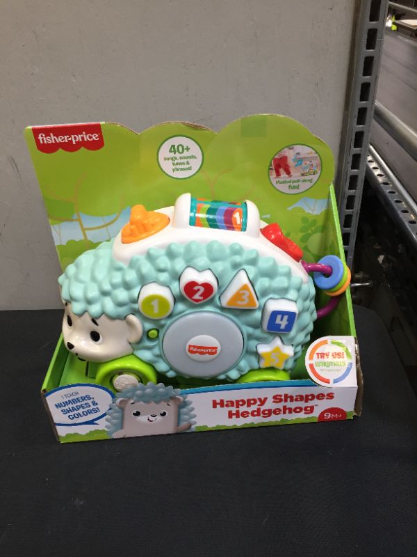 Photo 2 of Award Winning Fisher-Price Linkimals Happy Shapes Hedgehog Musical Baby Toy
