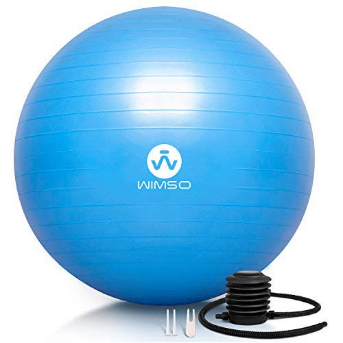 Photo 1 of 
WIMSO Exercise Ball Yoga Ball Chair for Fitness Balance Extra Thick Non-Slip 